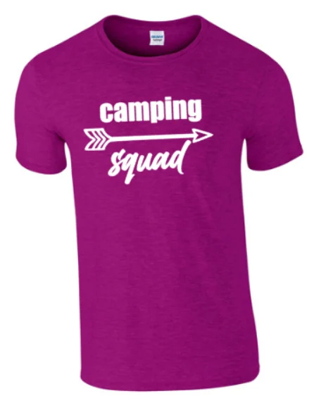 Bedrukt Camping Dames Shirt - Afbeelding 5