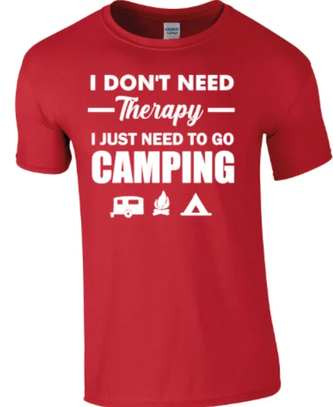 Bedrukt Camping Kindershirt