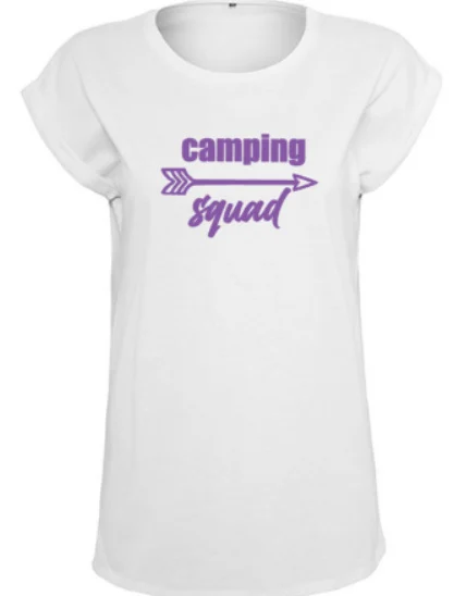Bedrukt Camping Dames Shirt - Afbeelding 9
