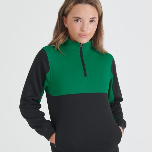 Tracksuit Jacket 1/4 rits Kind